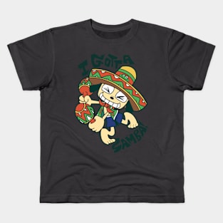 Samba de Parappa! (Parappa the rapper x samba de amigo) Kids T-Shirt